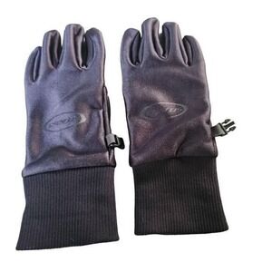SEIRUS Mens‎ Weatherproof Black Soft Shell Gloves Medium Outdoor Winter Sports